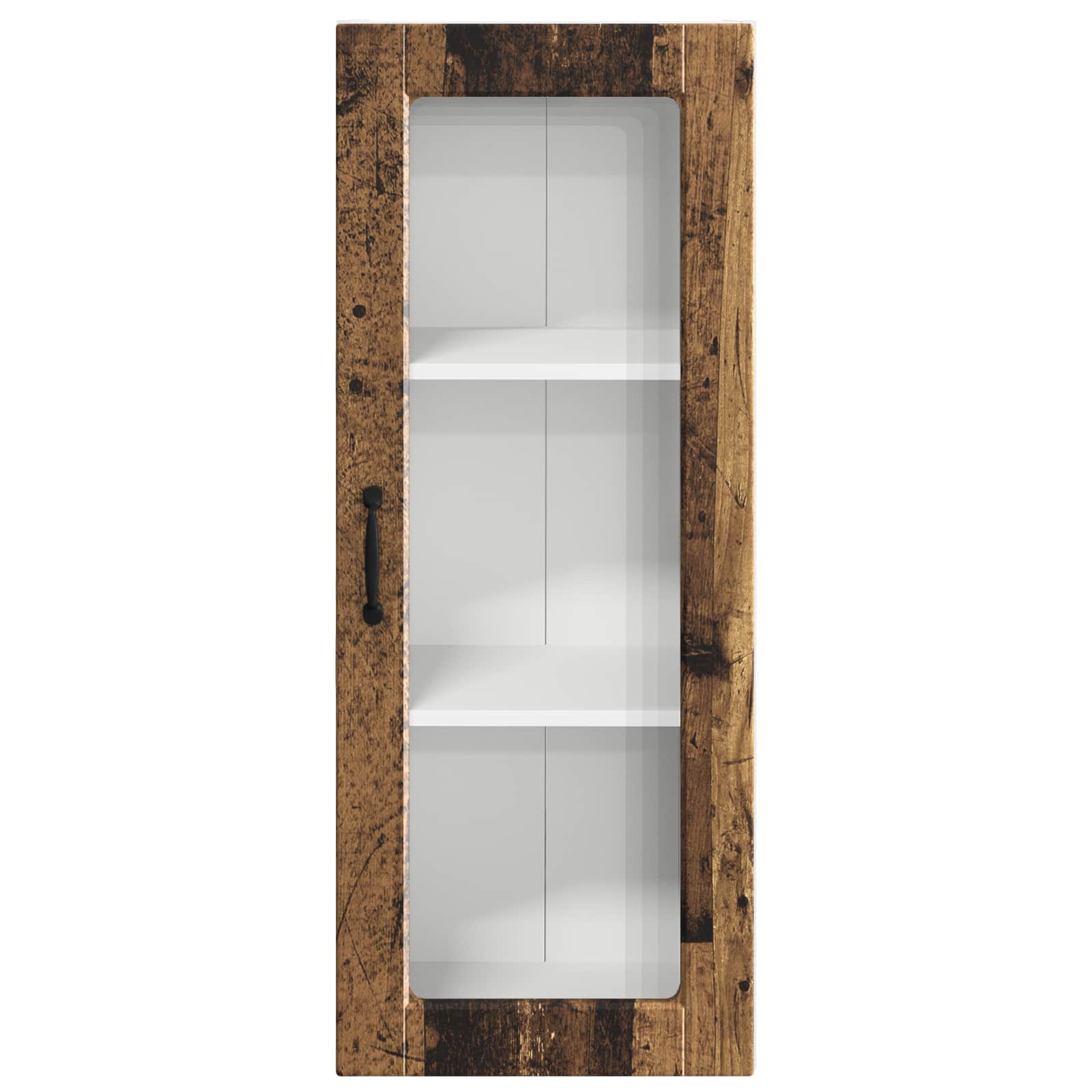 Köksskåp med hylla Gammalt trä 40 x 31 x 100 cm Konstruerat trä