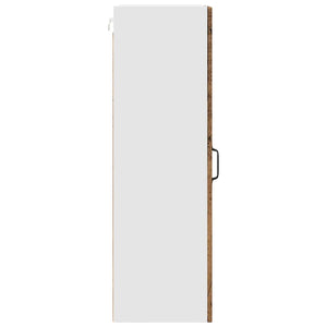 Köksskåp med hylla Gammalt trä 40 x 31 x 100 cm Konstruerat trä