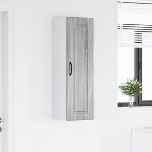 Köksskåp med hylla Grå Sonoma 30 x 31 x 100 cm Konstruerat trä