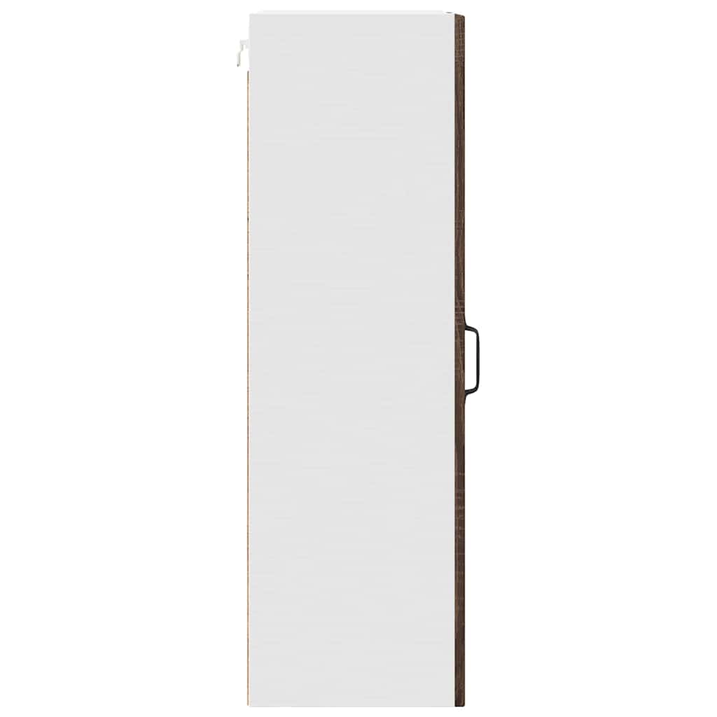 Köksskåp med hylla Brun Ek 30 x 31 x 100 cm Konstruerat trä