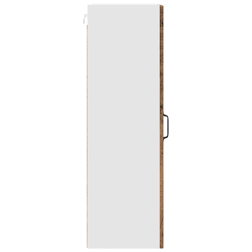 Köksskåp med hylla Gammalt trä 30 x 31 x 100 cm Konstruerat trä