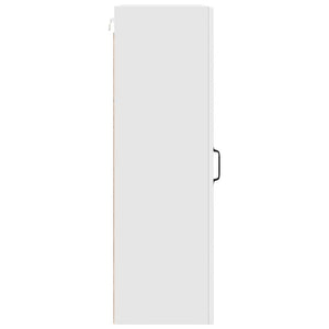Väggskåp för kök med hylla Vit 40 x 31 x 100 cm Konstruerat trä