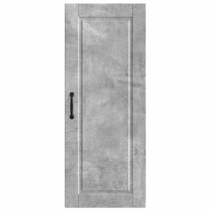 Köksskåp med hylla Betonggrå 40 x 31 x 100 cm Konstruerat trä