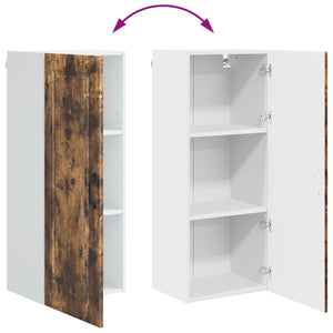 Köksskåp med hylla Rökt ek 40 x 31 x 100 cm Konstruerat trä