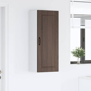 Köksskåp med hylla Brun Ek 40 x 31 x 100 cm Konstruerat trä