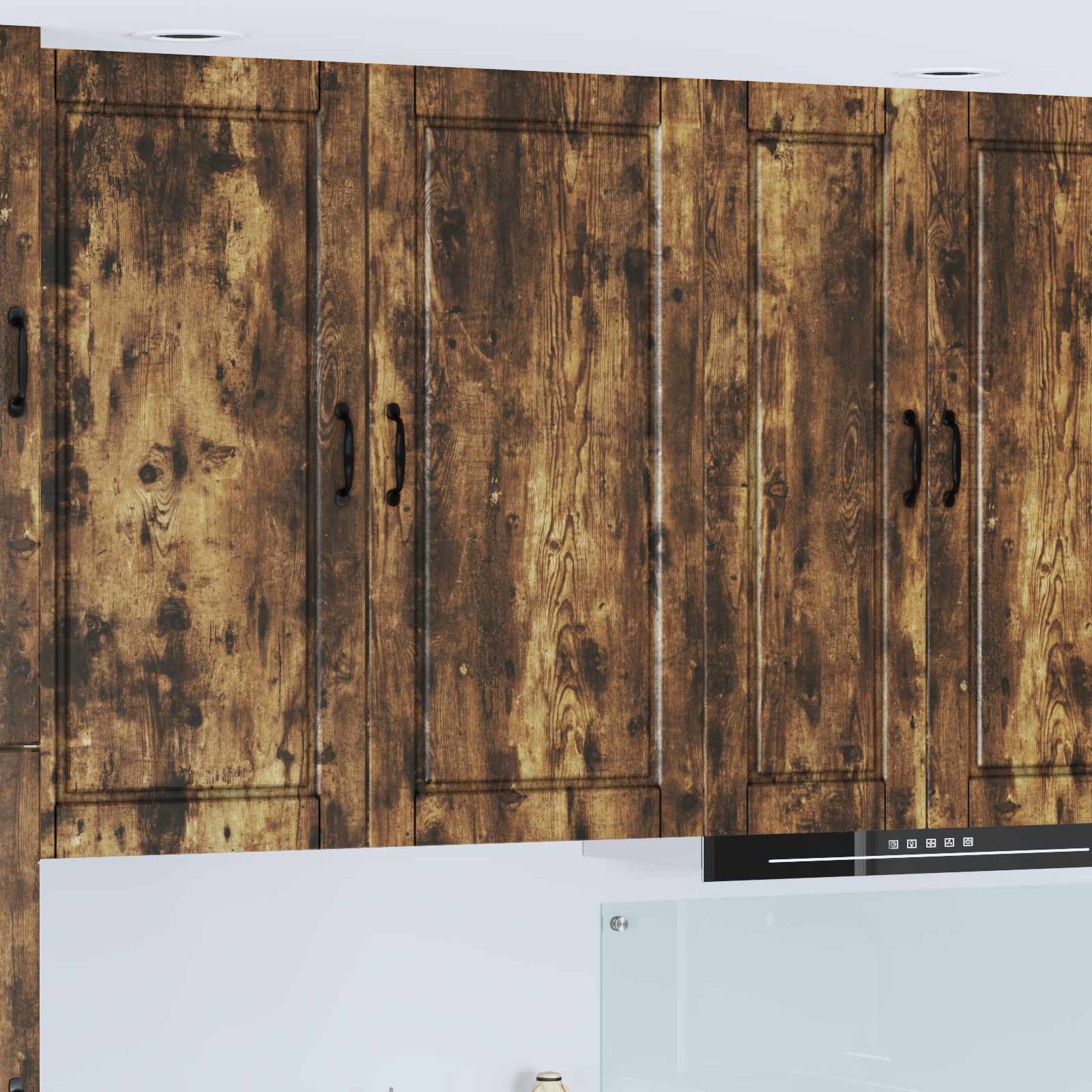 Köksskåp med hylla Rökt ek 50 x 31 x 100 cm Konstruerat trä