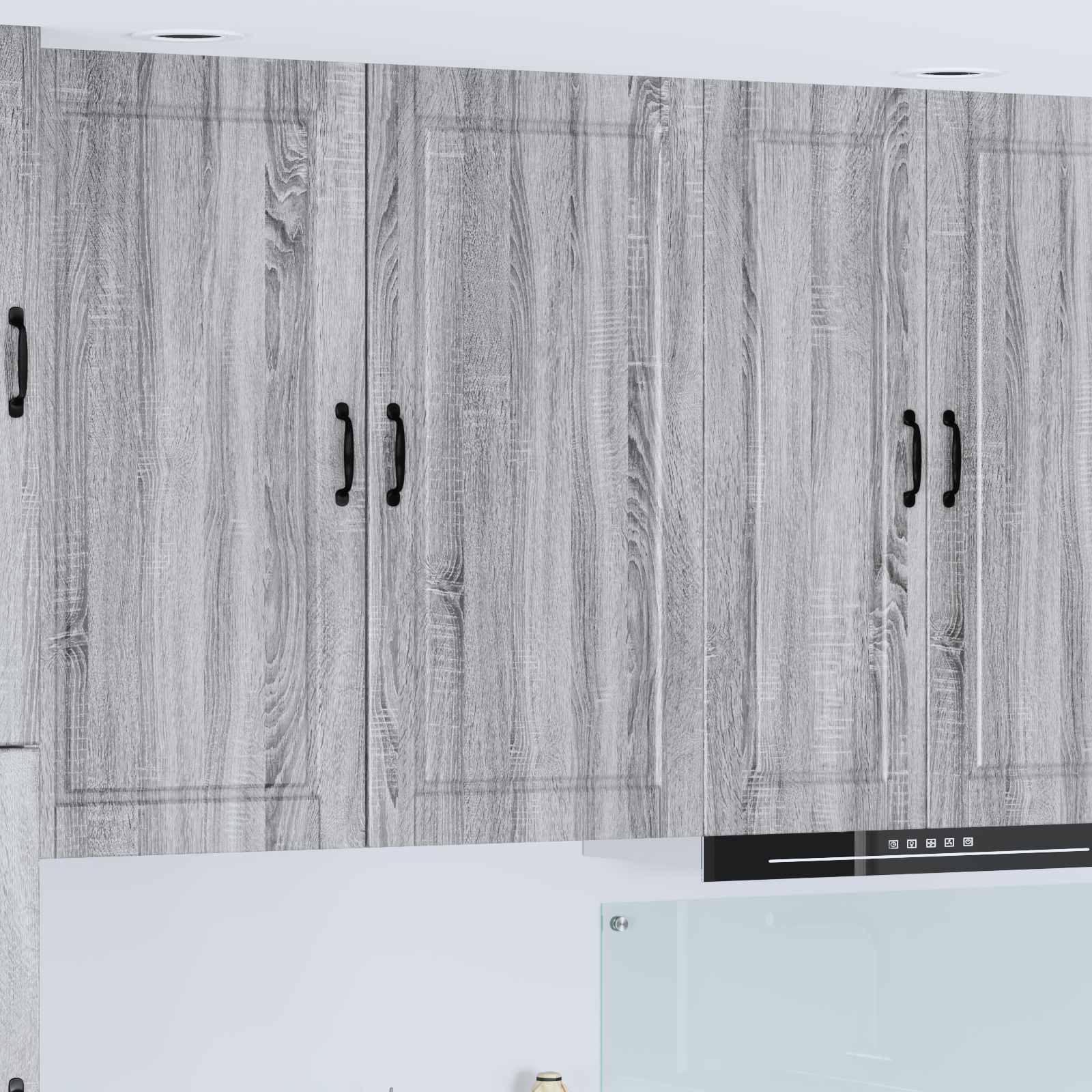 Köksskåp med hylla Grå Sonoma 50 x 31 x 100 cm Konstruerat trä