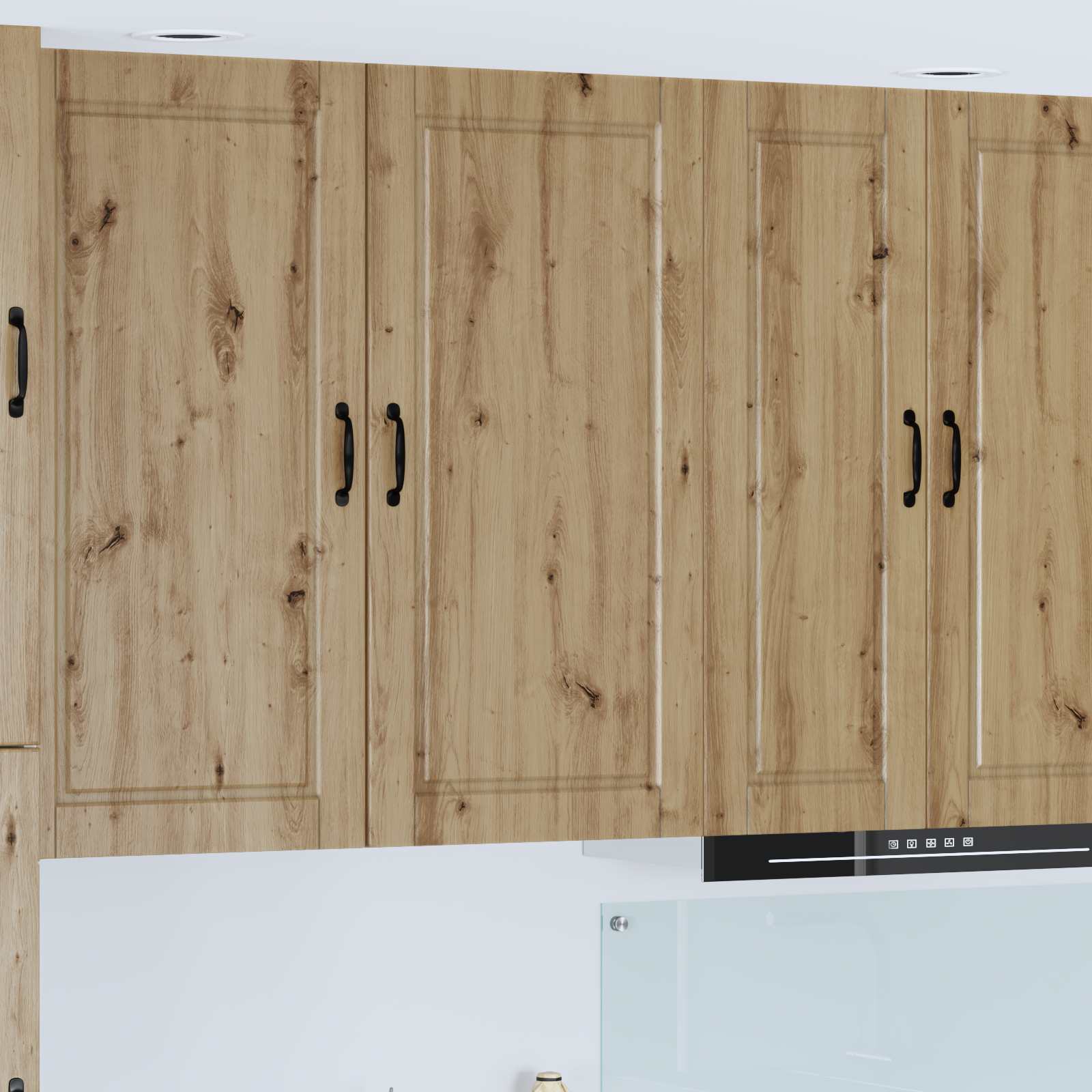 Köksskåp med hylla Artisan Ek 50 x 31 x 100 cm Konstruerat trä