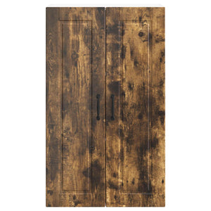 Köksskåp med hylla Rökt ek 60 x 31 x 100 cm Konstruerat trä