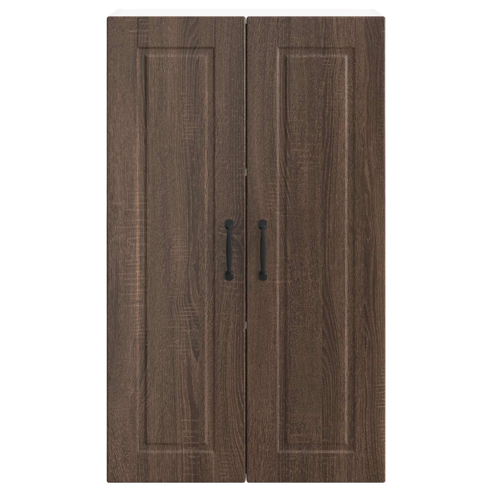 Köksskåp med hylla Brun Ek 60 x 31 x 100 cm Konstruerat trä