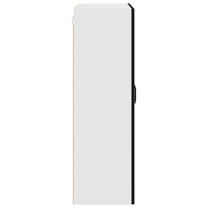 Köksskåp med hylla Svart 80 x 31 x 100 cm Konstruerat trä