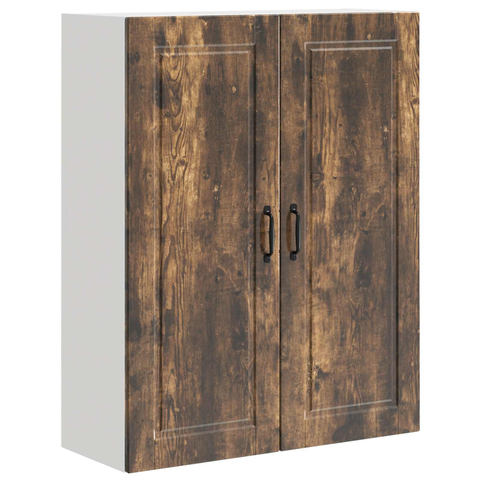 Köksskåp med hylla Rökt ek 80 x 31 x 100 cm Konstruerat trä