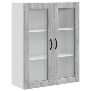 Köksskåp med hylla Grå Sonoma 80 x 31 x 100 cm Konstruerat trä