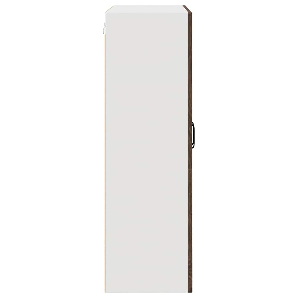 Köksskåp med hylla Brun Ek 80 x 31 x 100 cm Konstruerat trä