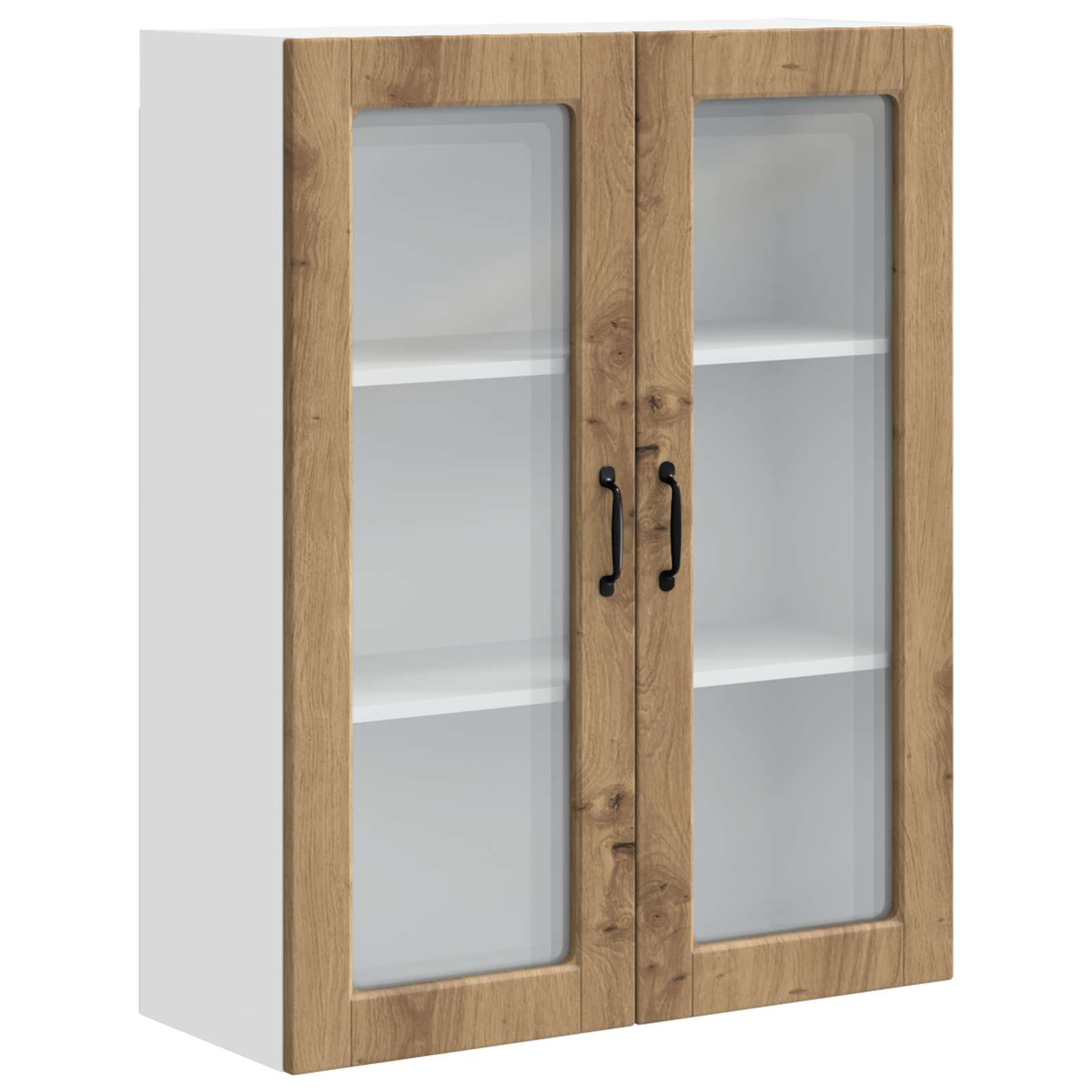 Köksskåp med hylla Artisan Ek 80 x 31 x 100 cm Konstruerat trä