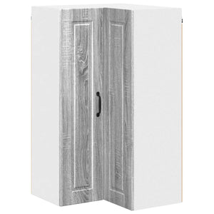 Köksskåp med hylla Grå Sonoma 57 x 57 x 100 cm Konstruerat trä