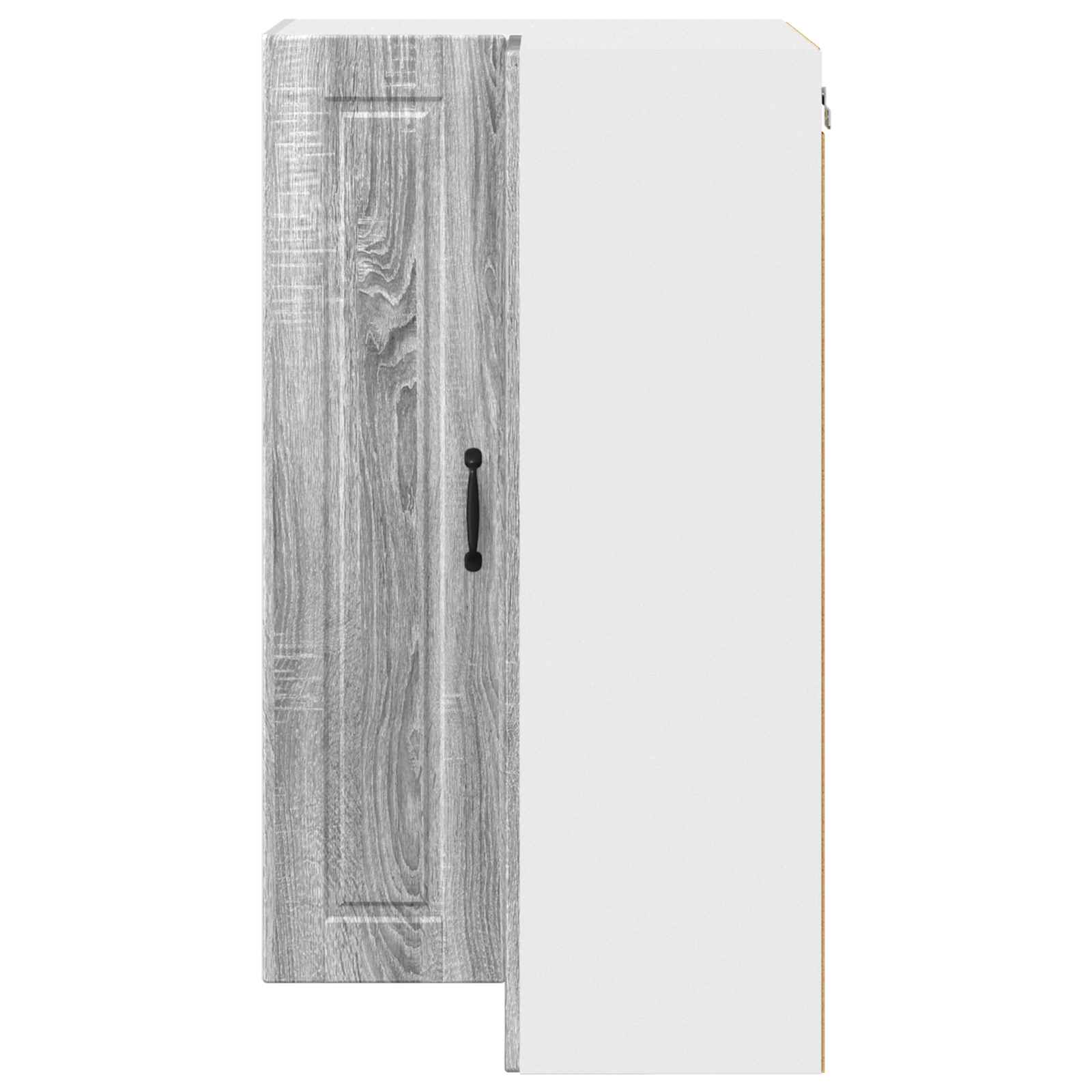 Köksskåp med hylla Grå Sonoma 57 x 57 x 100 cm Konstruerat trä