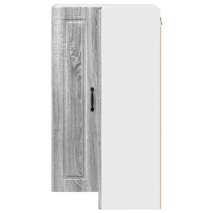 Köksskåp med hylla Grå Sonoma 57 x 57 x 100 cm Konstruerat trä