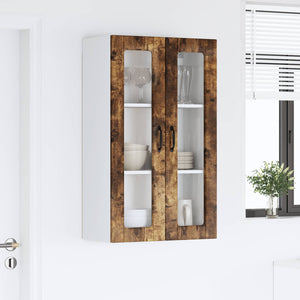 Köksskåp med hylla Rökt ek 60 x 31 x 100 cm Konstruerat trä