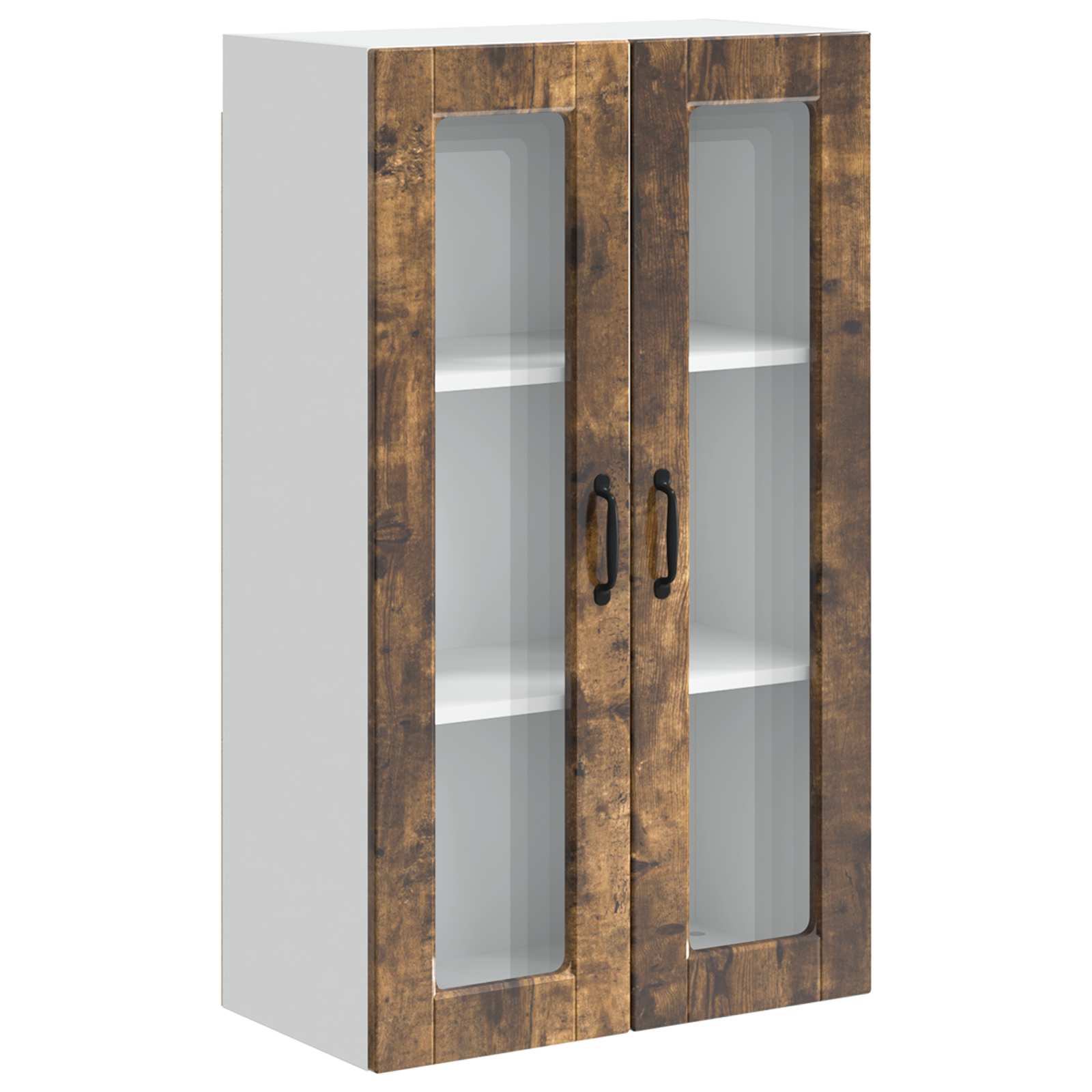 Köksskåp med hylla Rökt ek 60 x 31 x 100 cm Konstruerat trä