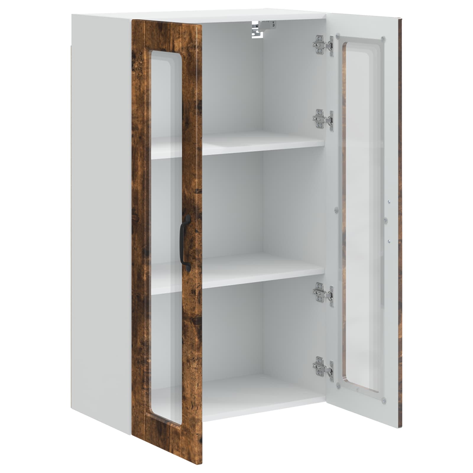 Köksskåp med hylla Rökt ek 60 x 31 x 100 cm Konstruerat trä