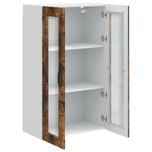 Köksskåp med hylla Rökt ek 60 x 31 x 100 cm Konstruerat trä