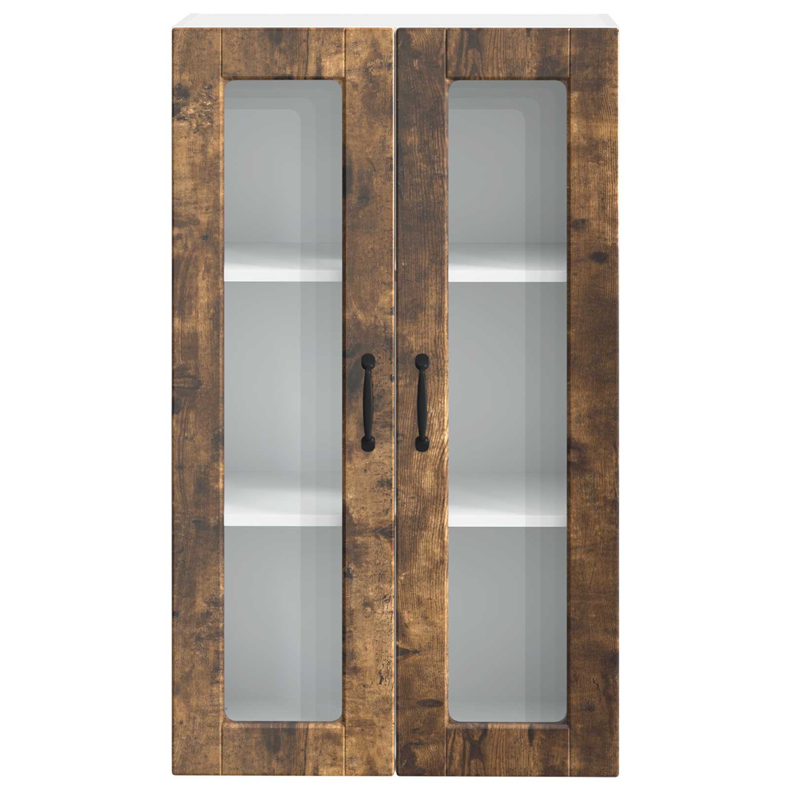 Köksskåp med hylla Rökt ek 60 x 31 x 100 cm Konstruerat trä