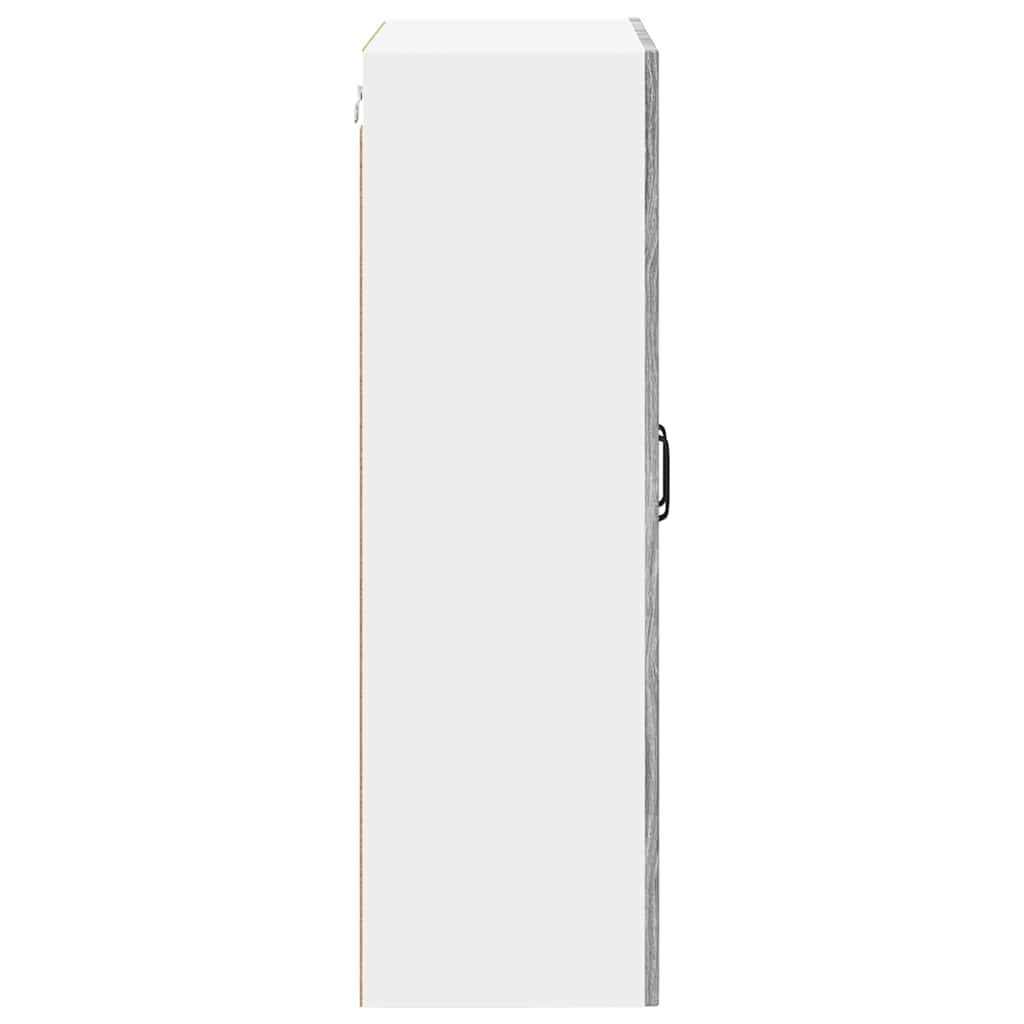 Köksskåp med hylla Grå Sonoma 60 x 31 x 100 cm Konstruerat trä