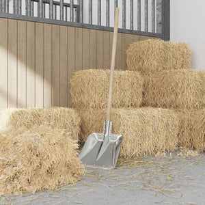 Skyffelhuvud 4 pcs Silver 45 x 38 cm Aluminium