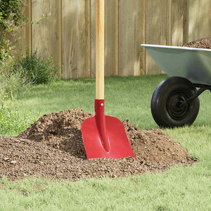 Skyffelhuvud Röd 32 x 24,5 cm Pulverlackerat stål