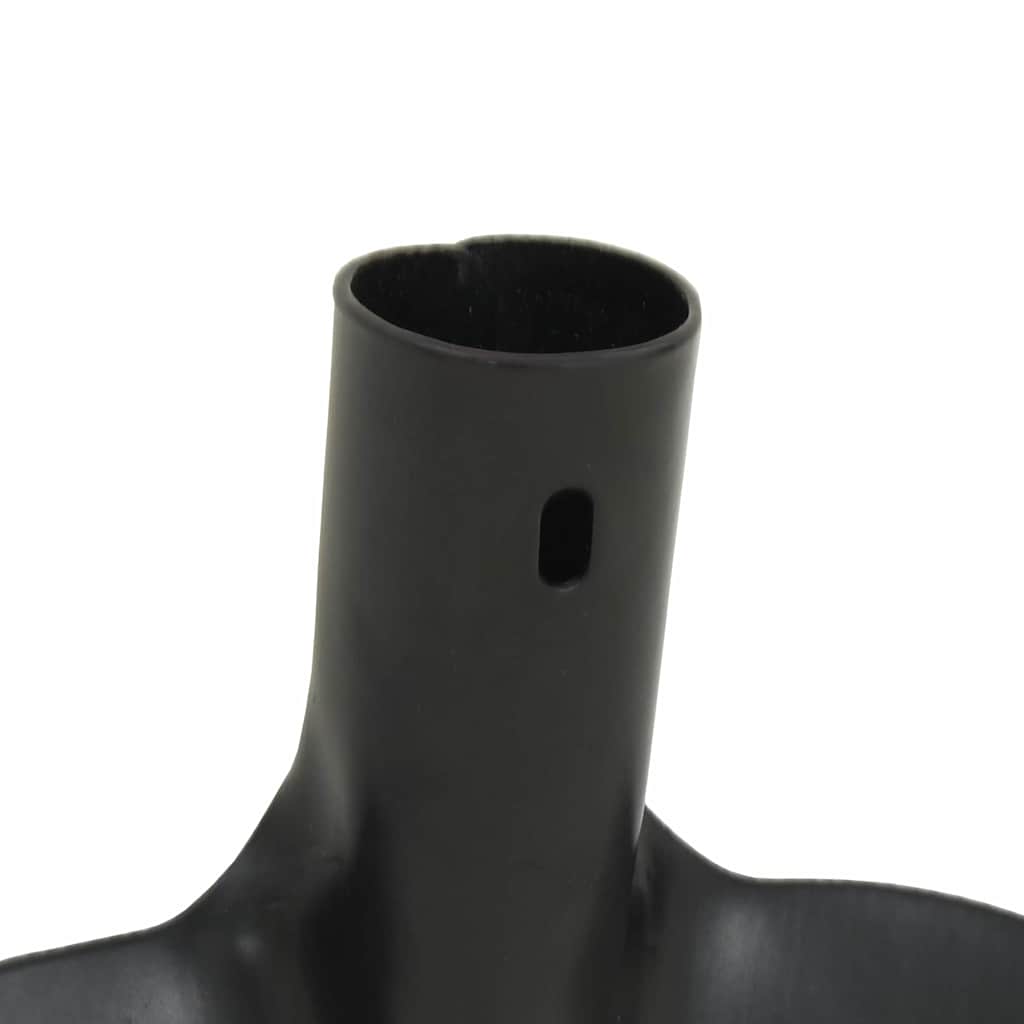 Skyffelhuvud 4 pcs Svart 34,5 x 24 cm Pulverlackerat stål