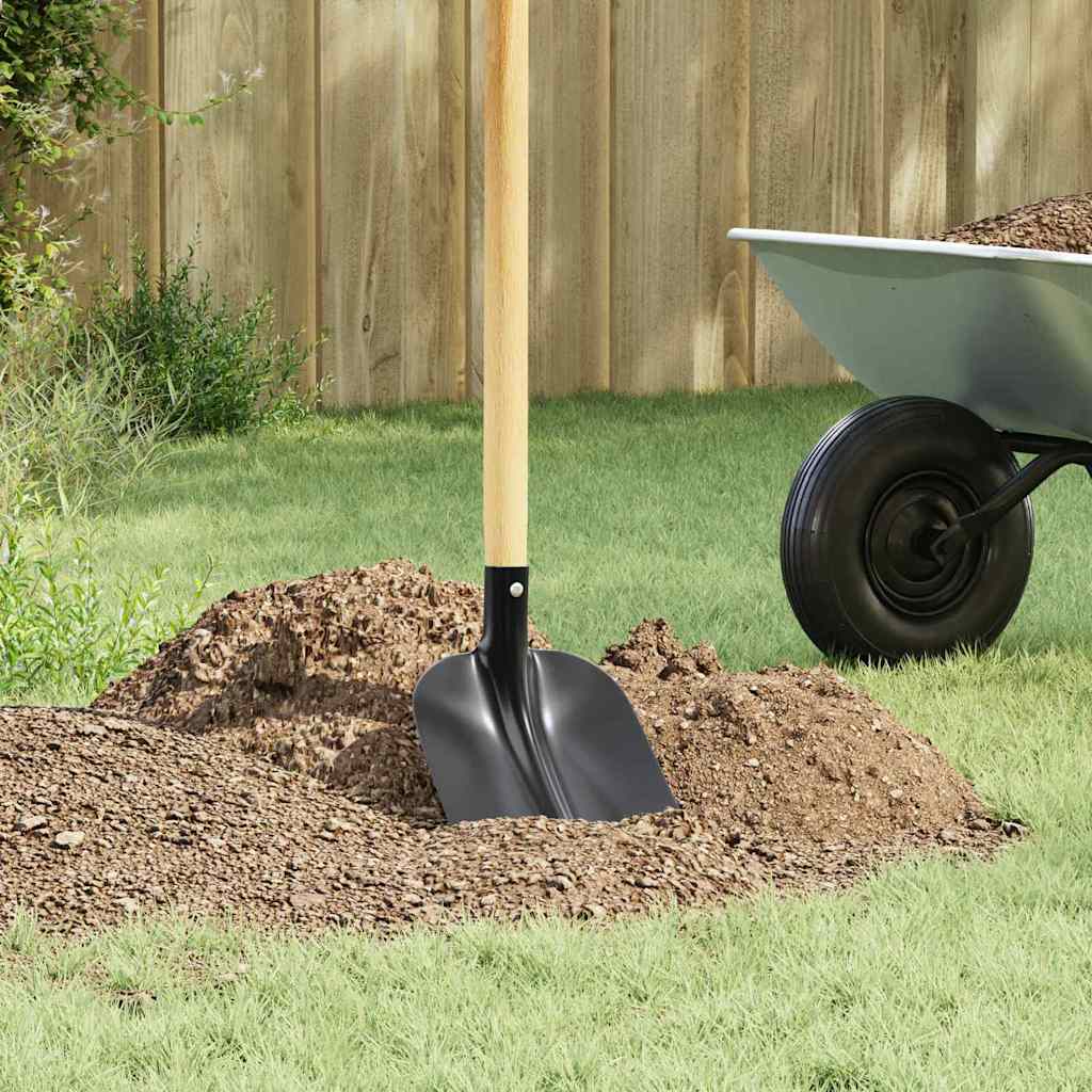 Skyffelhuvud 4 pcs Svart 34,5 x 24 cm Pulverlackerat stål