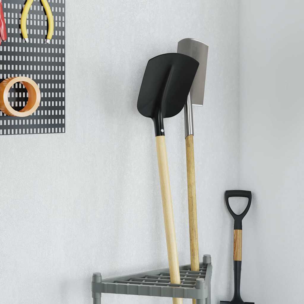 Skyffelhuvud 4 pcs Svart 34,5 x 24 cm Pulverlackerat stål