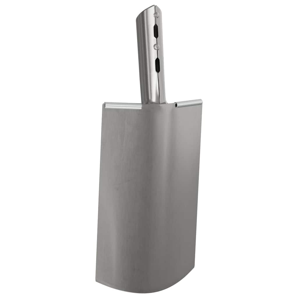 Skyffelhuvud Silver 43 x 17 cm Pulverlackerat stål