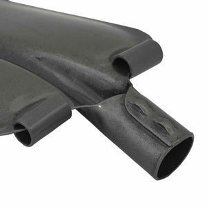 Skyffelhuvud 4 pcs Silver 33 x 21 cm Pulverlackerat stål