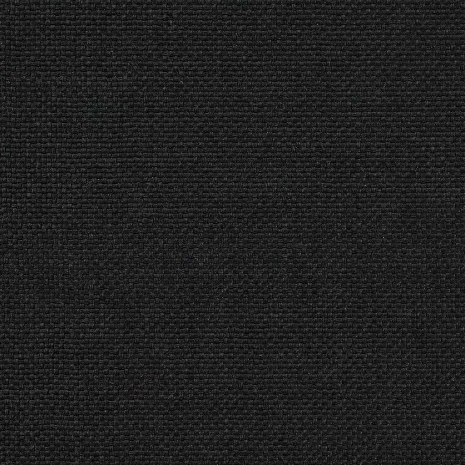 Sängram med Klädd Huvudgavel Svart 160 x 200 cm Massiv furu