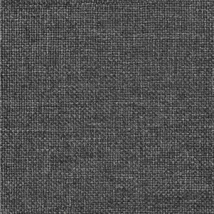 Sängram med Klädd Huvudgavel Mörkgrå 135 x 190 cm Massiv furu