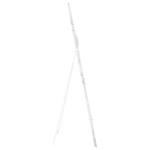 Julstjärna med 72 LED-lampor Kall Vit 51,5 x 50 x 0,65 cm Järn