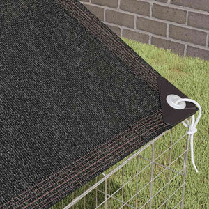 Kaninbur Silver 400 x 78 x 78 cm Galvaniserat Stål