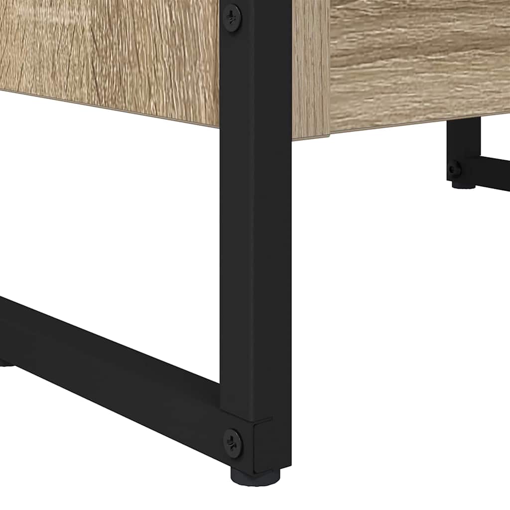 Bokskåp Sonoma 80 x 30 x 155 cm Konstruerat trä