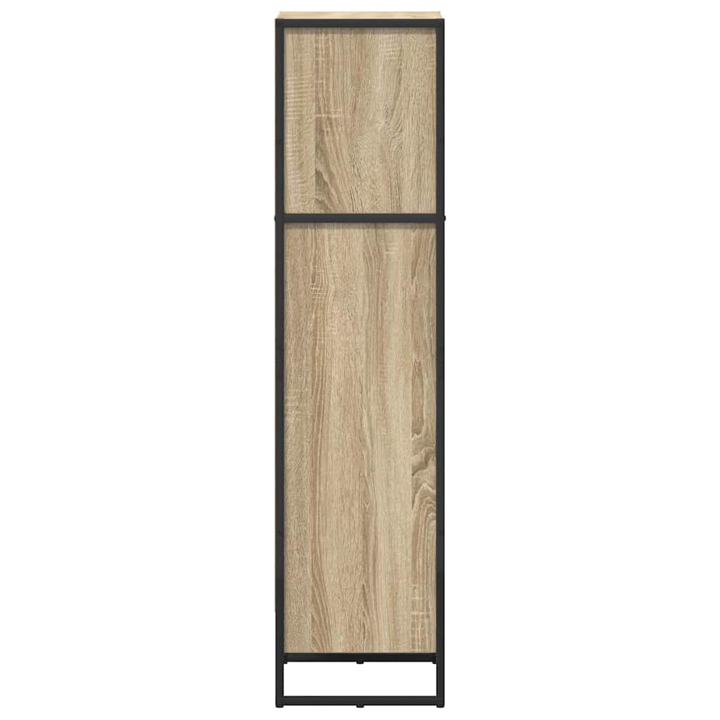Bokskåp Sonoma 80 x 30 x 155 cm Konstruerat trä