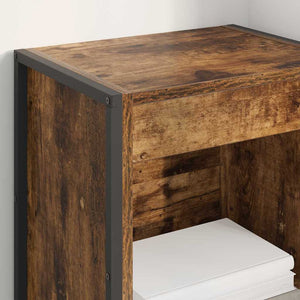 Bokskåp Rökek 80 x 30 x 155 cm Konstruerat trä