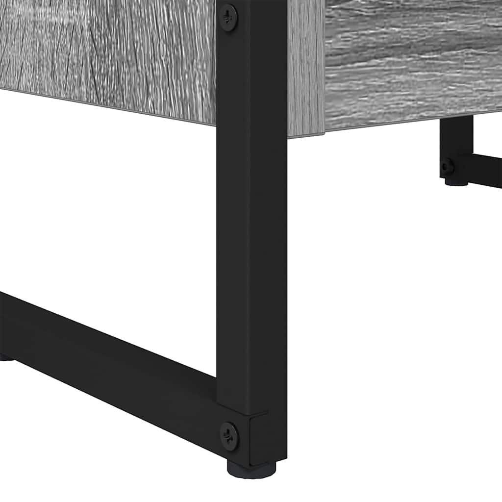 Bokskåp Grå Sonoma 80 x 30 x 155 cm Konstruerat trä