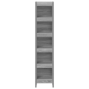 Bokskåp Grå Sonoma 80 x 30 x 155 cm Konstruerat trä