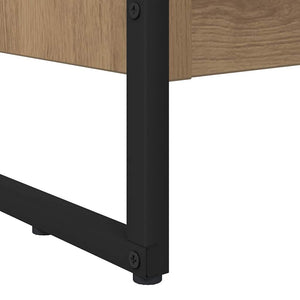 Bokskåp Artisan Ek 80 x 30 x 155 cm Konstruerat trä