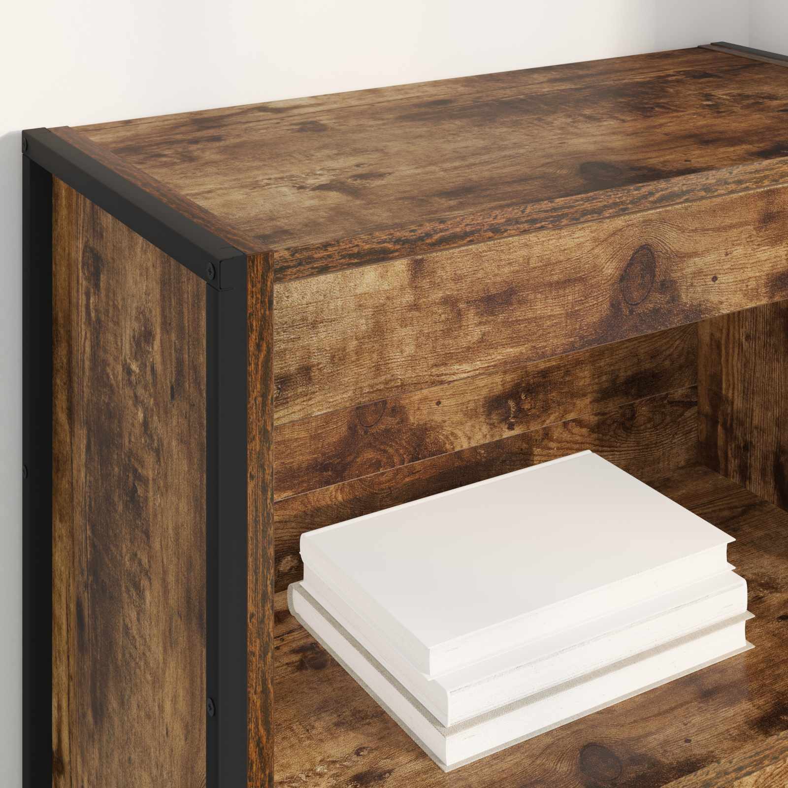 Bokskåp Rökek 80 x 30 x 155 cm Konstruerat trä