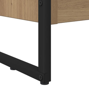 Bokskåp Artisan Ek 80 x 30 x 155 cm Konstruerat trä