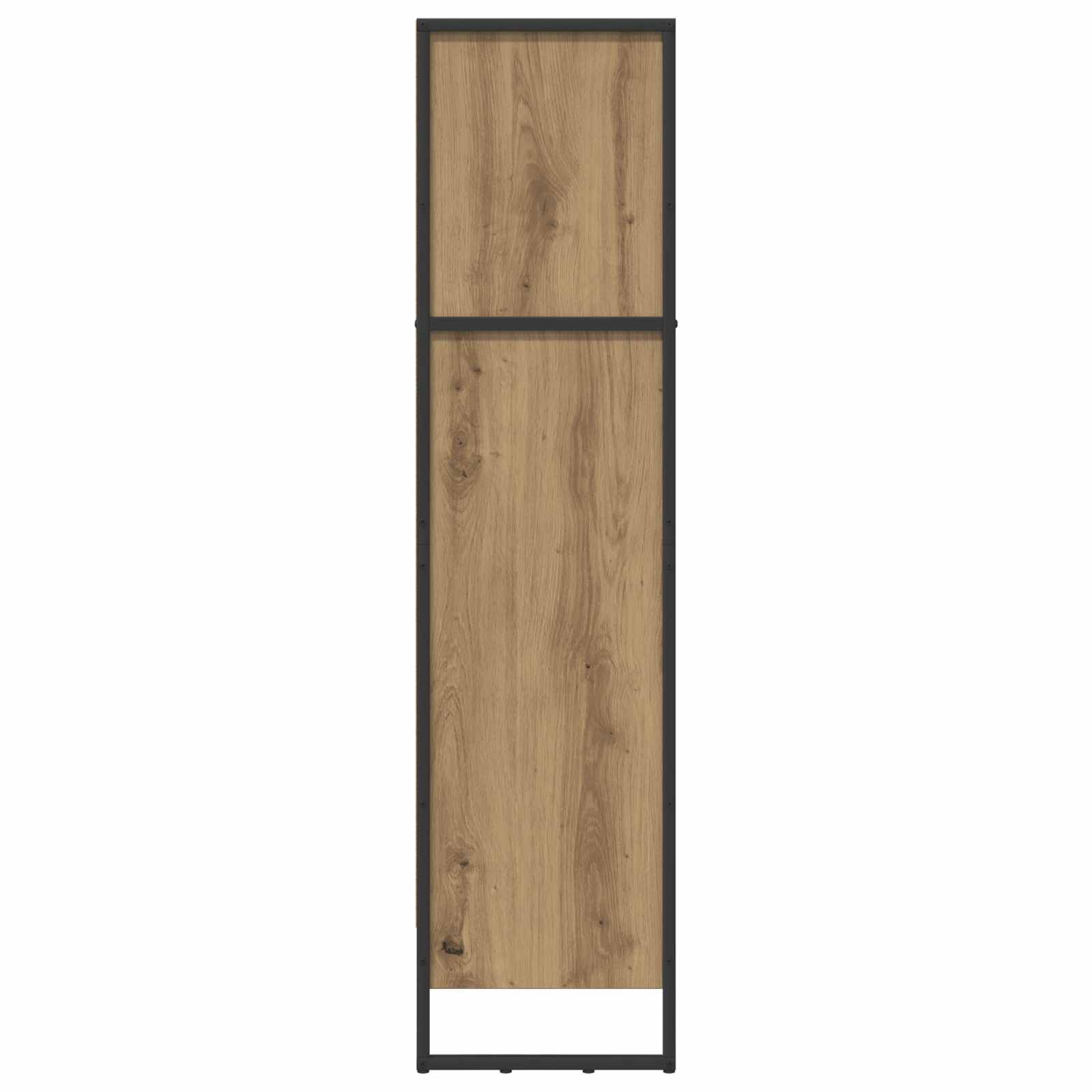 Bokskåp Artisan Ek 80 x 30 x 155 cm Konstruerat trä