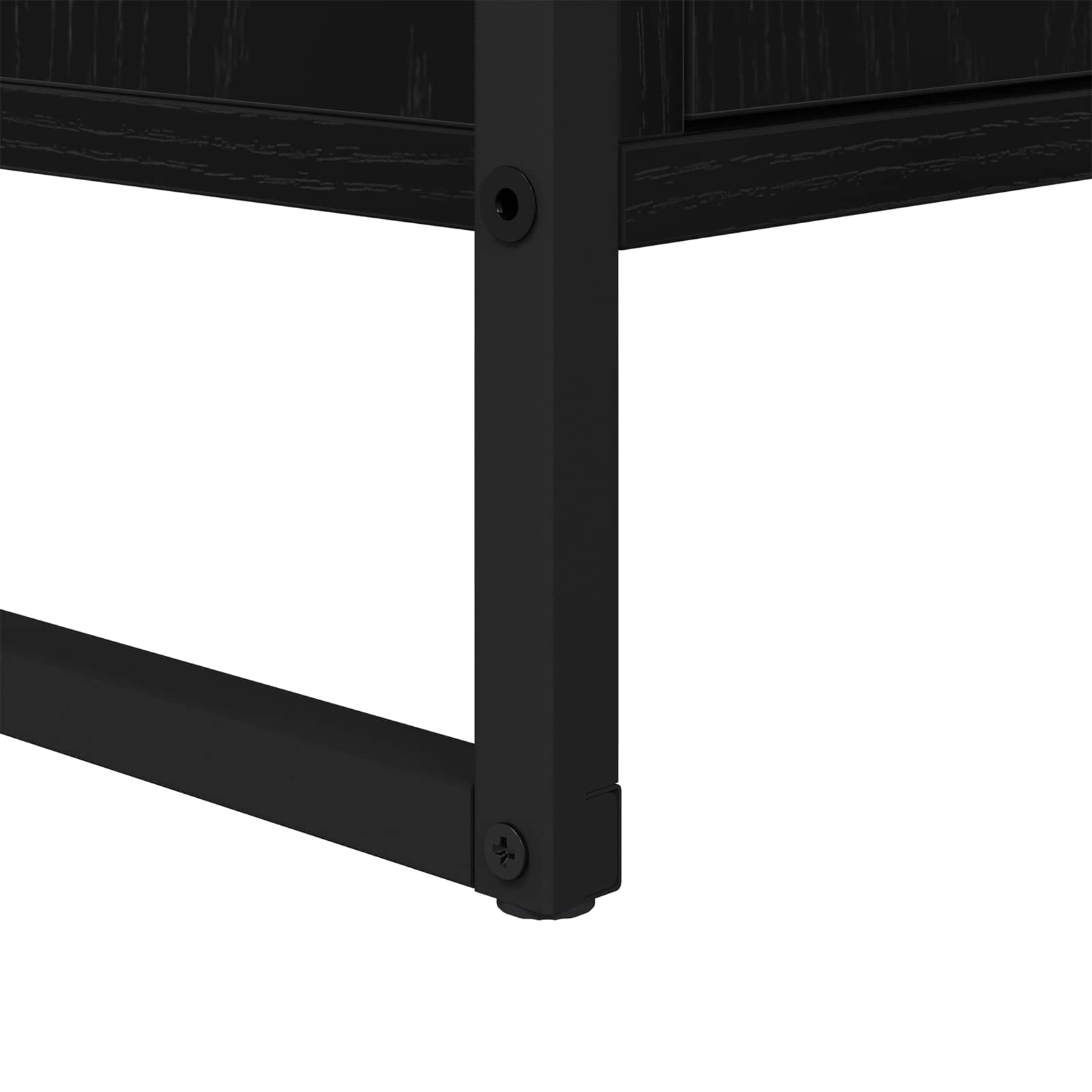 Badrumsskåp med dörr Svart Ek 90 x 30 x 60 cm Konstruerat trä