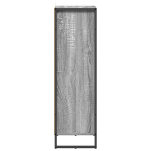 Badrumsskåp Grå Sonoma 40 x 30 x 100 cm Konstruerat trä